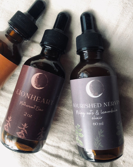 Lionheart - Motherwort Tincture - Elixir - 2oz