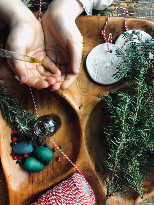 “Mother Ocean” - Winter warmth - herbal oil 4 oz (lymphatic support)