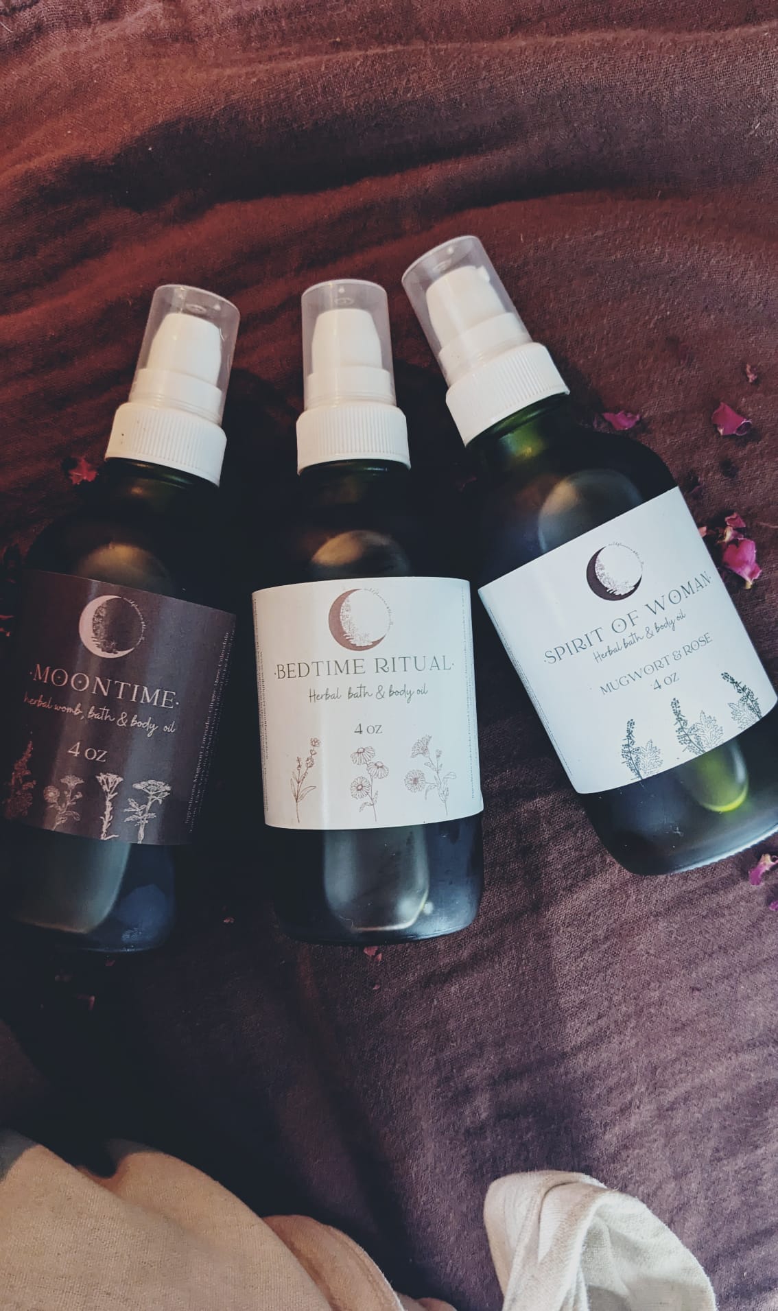 Baby & Children Bedtime Ritual herbal bath & body oil 4oz