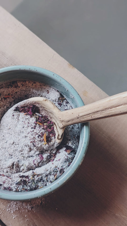 Sacred Moon Child - Magic bath time bedtime ritual sleepy time dust - 16oz