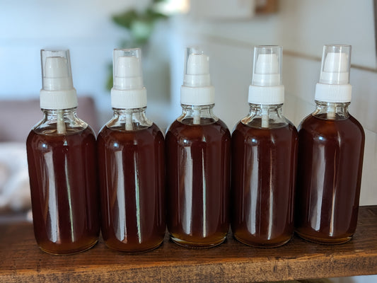 "Inner light" St. John's wort herbal bath & body oil - 4oz