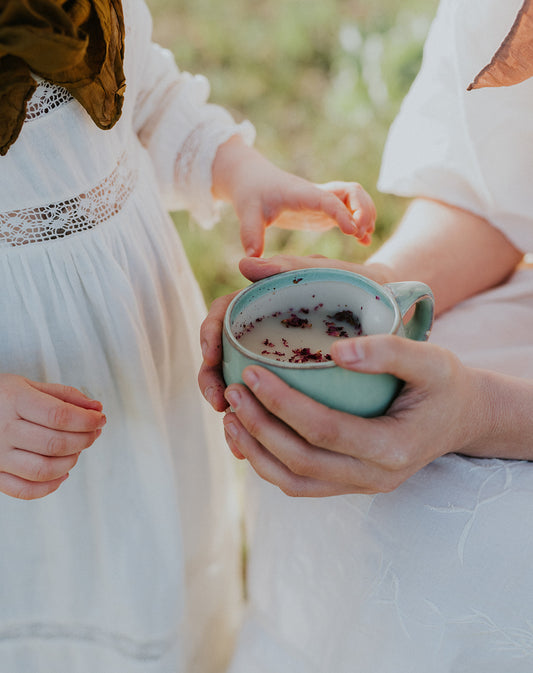 Bedtime Ritual tea - Skullcap, Rose, Milky oats & Yarrow - 12 oz