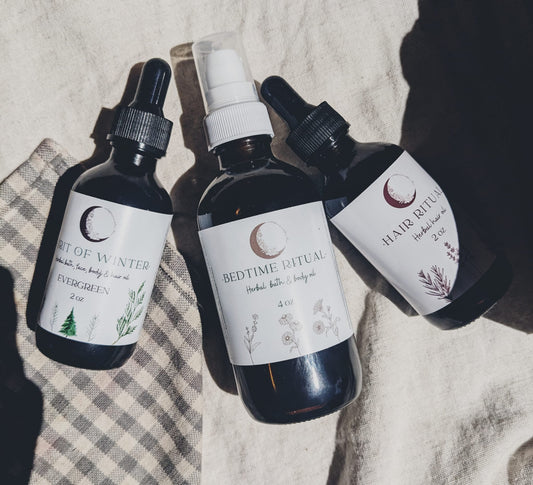 Baby & Children Bedtime Ritual herbal bath & body oil 4oz