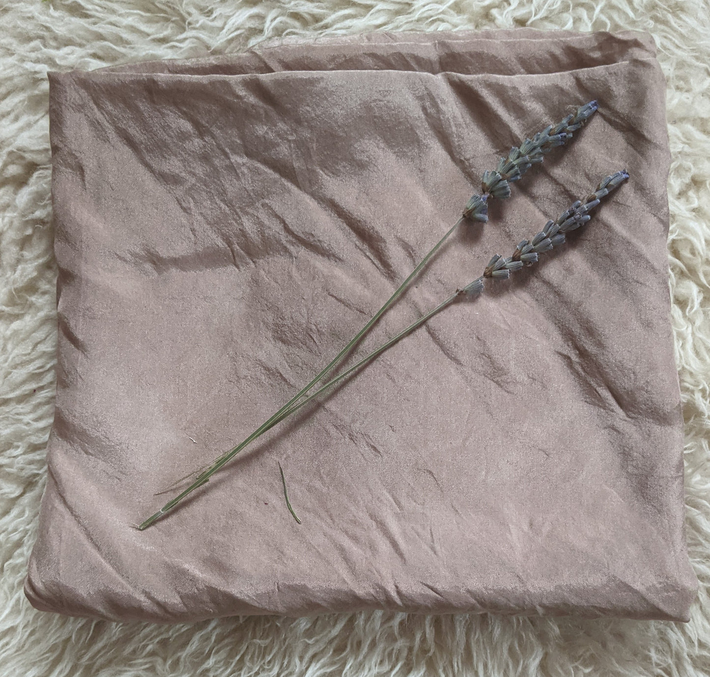 29" x 29" Habotai silk scarf
