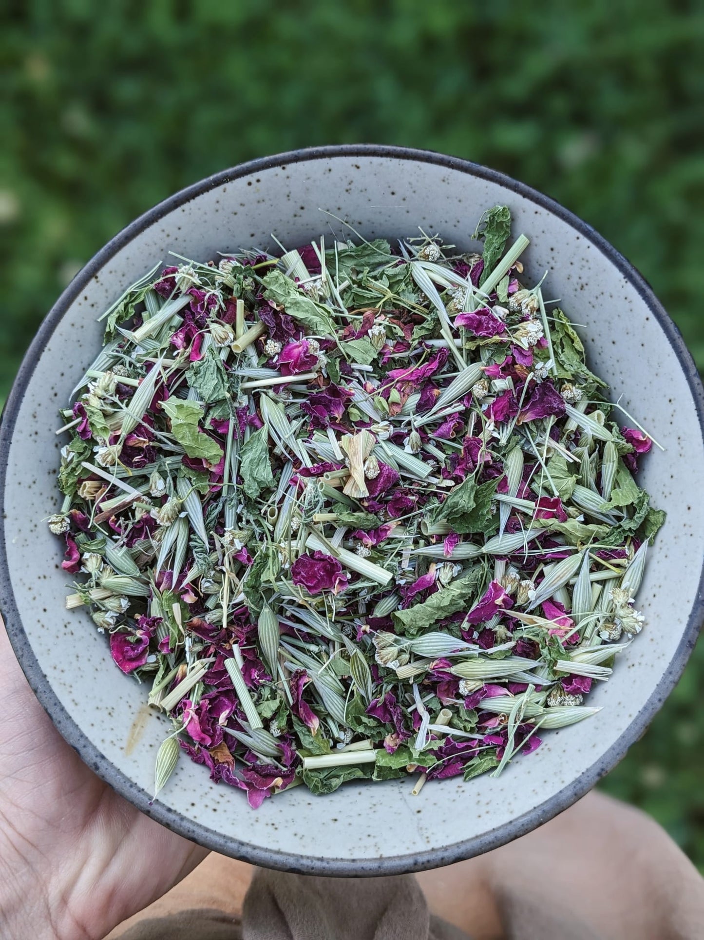 Bedtime Ritual tea - Skullcap, Rose, Milky oats & Yarrow 90-100g